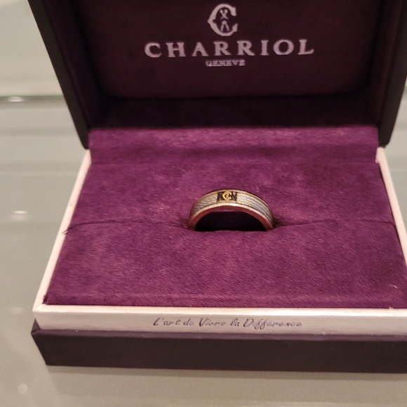 CHARRIOL MEN'S RING NEW USA SIZE 9 - Picture 2 of 4